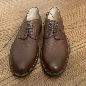 1901 Derby Style Oxford Lace Up Shoe - Brown